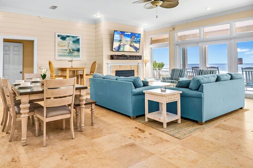 CASA DEL SOL - 4BR 4 BTH BEACHFRONT HAUS MIT POOL in der Plantage