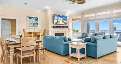 CASA DEL SOL - 4BR 4 BTH BEACHFRONT HAUS MIT POOL in der Plantage