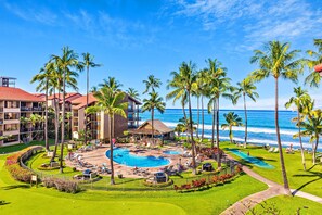 Et oppvarmet basseng