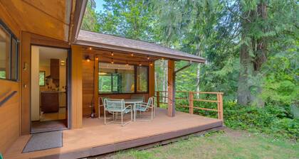 Northwest Art & Stylish Comfort Nestled Among the Trees