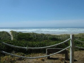 Accommodatie ligt op het strand