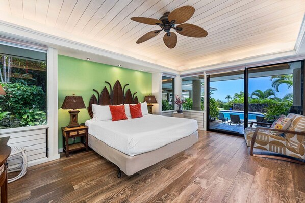 4 bedrooms, iron/ironing board, WiFi (free), bed sheets