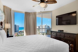 2 bedrooms, iron/ironing board, free WiFi, bed sheets - ⛱️Gulf Views~Fab Silver Shells amenities~Pools+Hot Tub~2BR St Lucia 1002 (Destin)