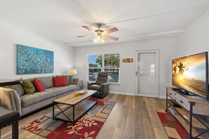 TV, books - Swaying Palm Trees; Warm Gulf Breeze (Treasure Island)