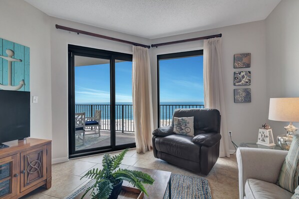 TV, DVD player - Phoenix VI 1214 | Beachfront | Garage Parking | Pools | My Beach Getaways (Orange Beach)