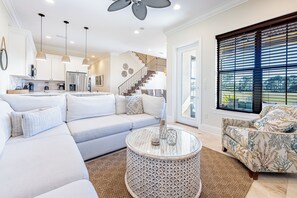 Smart-tv och en stereo