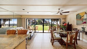 Interior - Ma'alaea Surf, Unit G5-1 Bd Beachfront Condo, AC, Wi-Fi, TV, Kitchen, Pool (Kihei)