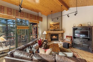 تلفزيون، مدفأة