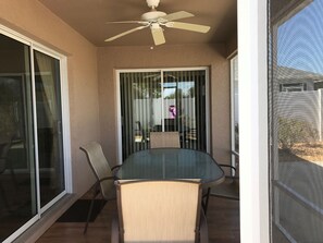 Outdoor dining