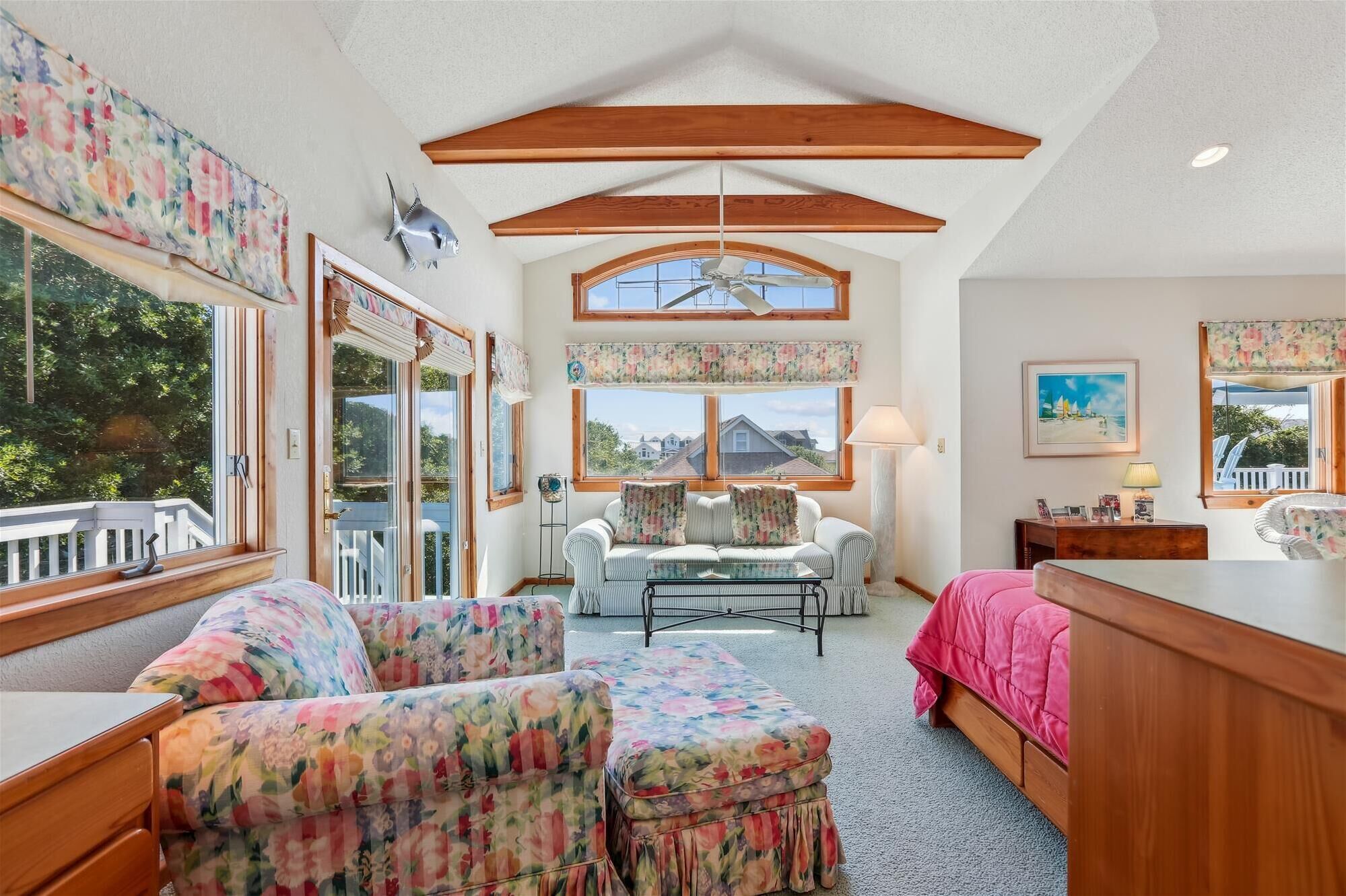 TV, DVD player, stereo