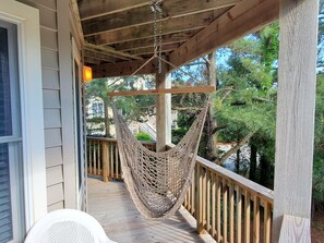 Terrace/patio - Only 800 feet to the beautiful beaches! Private 16x32 pool. Hot Tub. Pets ok. Pool Table (Corolla)