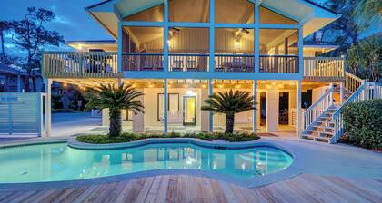 13 Dune Lane - Oceanfront & Large Suojattu kuisti