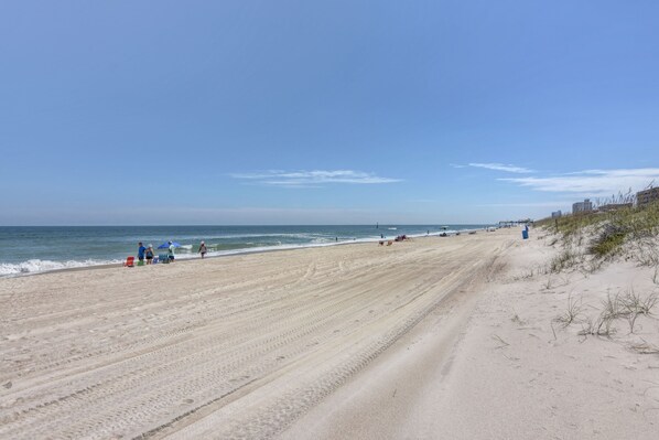 Beach nearby