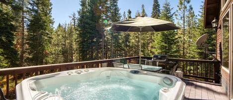 Bain à remous extérieur