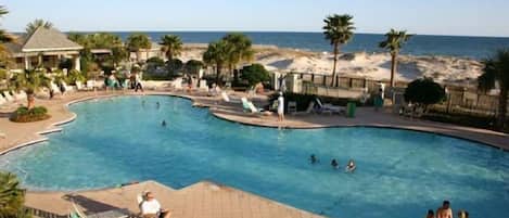 Indoor pool, a heated pool