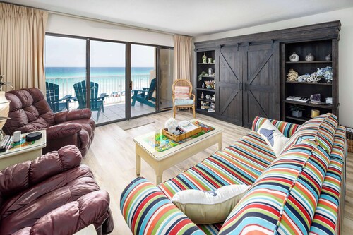 Gulf Side 402/🌊Gulf front/🏖️Beach Service/🐶 Pet Friendly