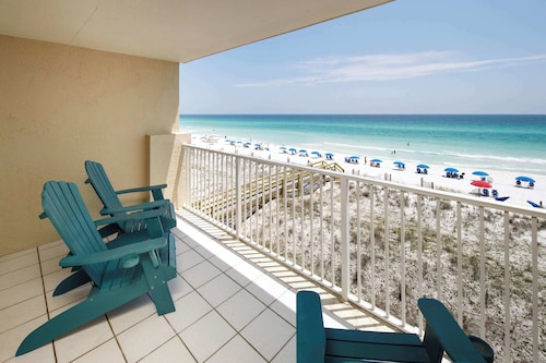 Gulf Side 402/🌊Gulf front/🏖️Beach Service/🐶 Pet Friendly