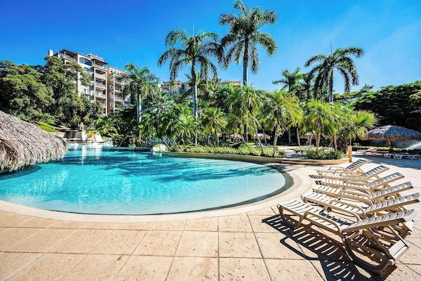 The large scenic pool is part of the Matapalo complex.