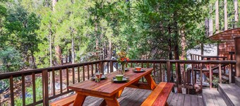Big Rock Creek Lodge: Mountain Retreat w/ Views, Spa, On Creek, Pet Friendly