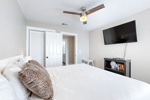 2 chambres, fer et planche à repasser, accès Internet, draps fournis