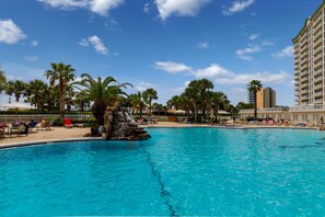 Indoor pool, a heated pool - Live the High Life: Luxe 11th Floor Gulf Front Condo Awaits Your Arrival! (Destin)