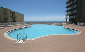 Indoor pool, a heated pool