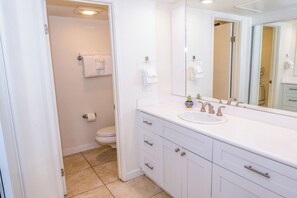Shower, towels