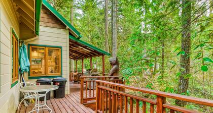 Historiallinen koira-ystävällinen ranta mökki w / kylpyamme & Salmon River pääsy