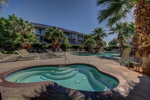 Indoor pool, a heated pool - Las Palmas Resort #1902 | All-Inclusive Amenities (Saint George)