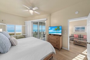 2 bedrooms, iron/ironing board, travel cot, Internet