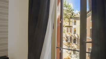 Blick von der Unterkunft