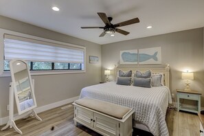 5 slaapkamers, een strijkplank/strijkijzer, gratis wifi, beddengoed