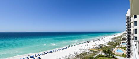 Accommodatie ligt op het strand