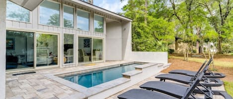 Piscine chauffée