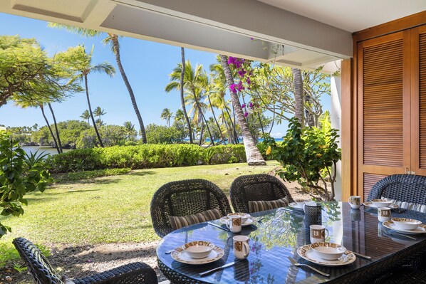 Outdoor dining