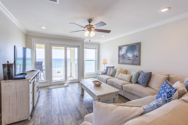 Televisión y reproductor de DVD 