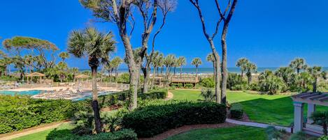 Àrea exterior de l'allotjament