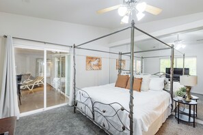 2 bedrooms, travel crib, free WiFi, bed sheets