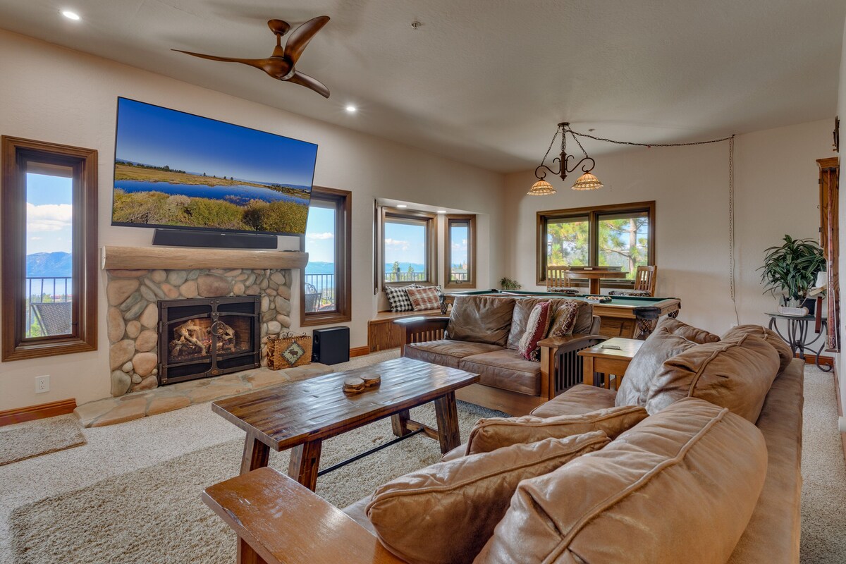 Tahoe Lake View Condo, indoor hot tub (SL294)