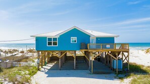 Exterior - Gulf Front | Pet Friendly | Fort Morgan Retreat (Gulf Shores)