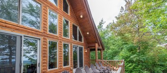 Top Ridge-5 slaapkamer toegang tot het meer / skigebied huis met prive-binnenzwembad