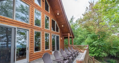 Summit Ridge- 5 chambres, accÚs au lac / domaine skiable, avec piscine intérieure privée