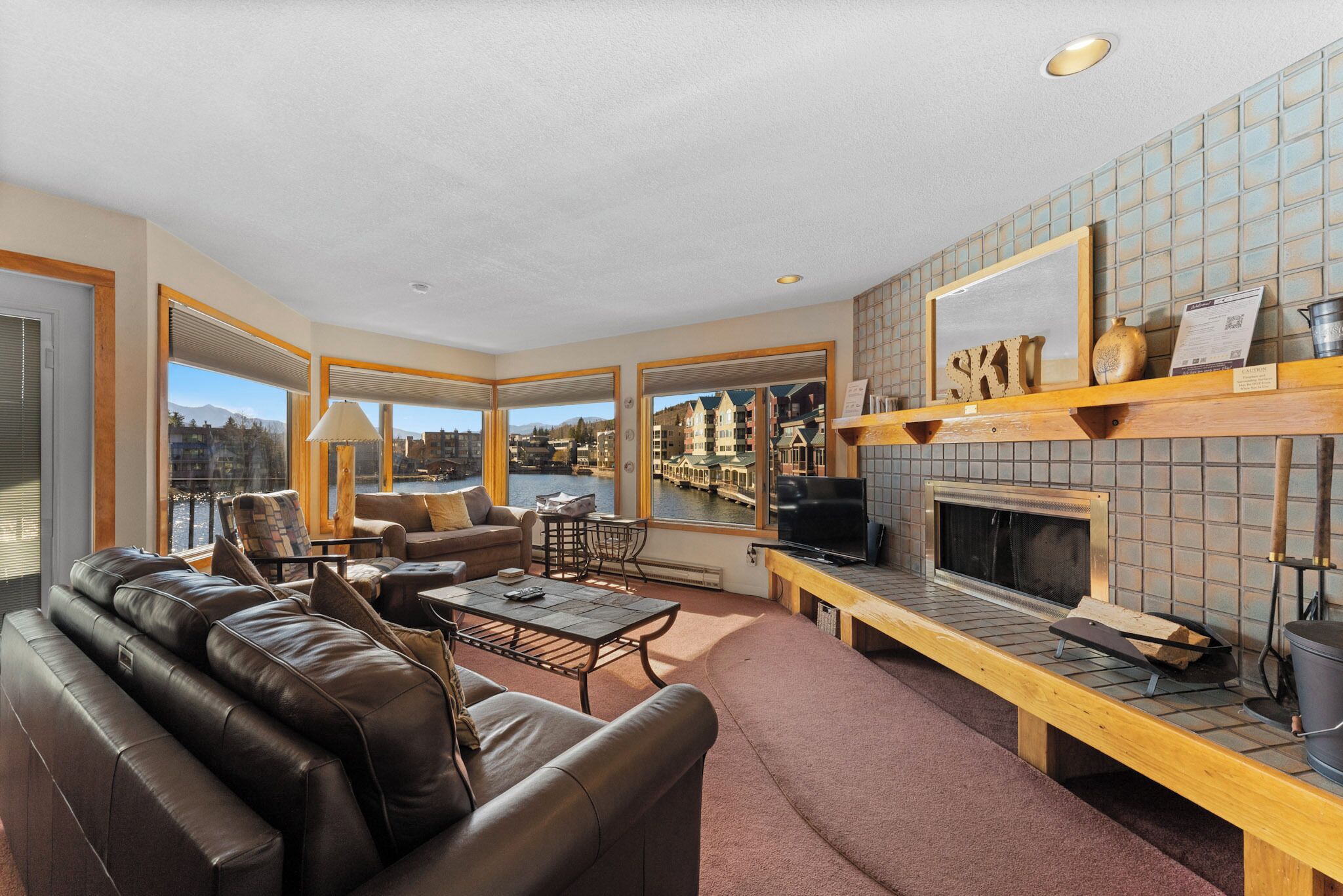 TV, fireplace, DVD player