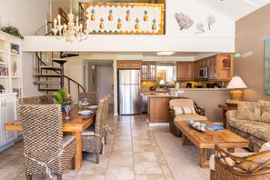 Interior - Ma'alaea Surf, Unit G10, 2BR Beachfront Condo, AC, Wi-Fi, Pool, TV, Kitchen (Kihei)