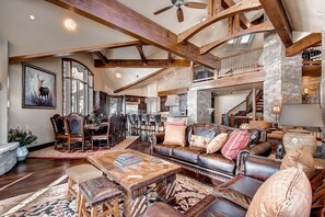 TV, fireplace, ping pong