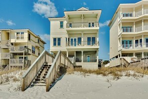 Exterior - Gulf Breeze- Gulf Front Vacation Home with Private Pool Area & Ocean Views (Miramar Beach)