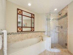 Douche, serviettes fournies