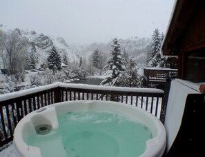 Bain à remous extérieur