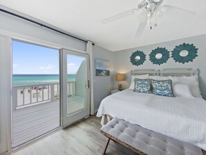 2 bedrooms, iron/ironing board, free WiFi, bed sheets - "On the Beach" | Beach Front | Steps to the Beach | 2 Bikes Included (Inlet Beach)