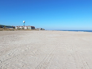 On the beach